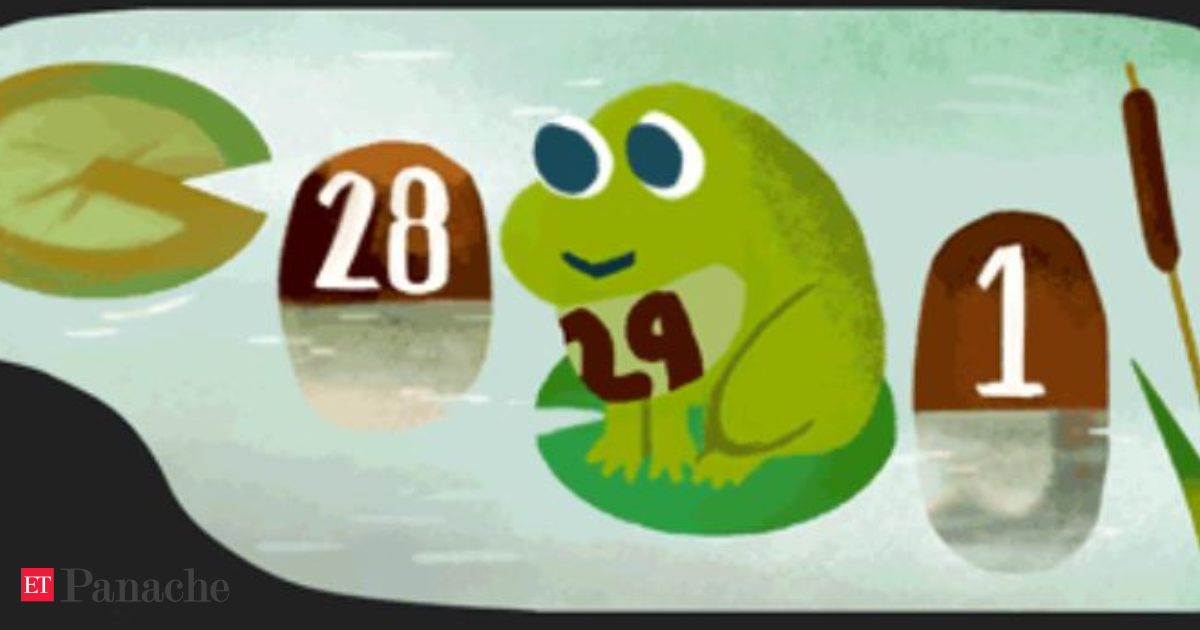 leap day 2024 Leap Day 2024 Google's animated frog doodle Leap